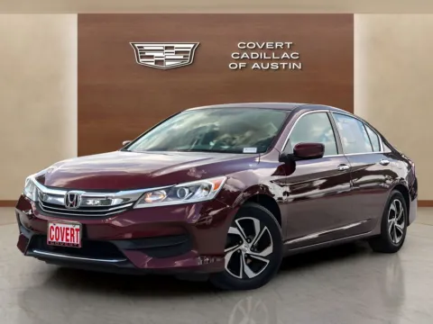 Red 2016 Honda Accord LX for sale in Austin, TX