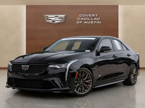 Black 2023 Cadillac CT4 V-Series for sale in Austin, TX