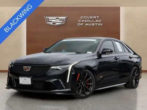 Black 2022 Cadillac CT4 V-Series for sale in Austin, TX