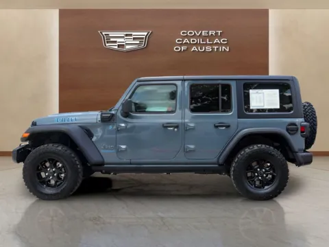 Photos of 2025 Jeep Wrangler Willys 4xe for sale in Austin, TX at Covert Cadillac