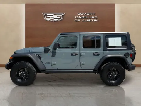 More photos of 2025 Jeep Wrangler Willys 4xe at Covert Cadillac, TX