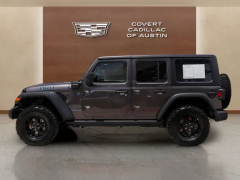 Photos of 2025 Jeep Wrangler Willys 4xe for sale in Austin, TX at Covert Cadillac