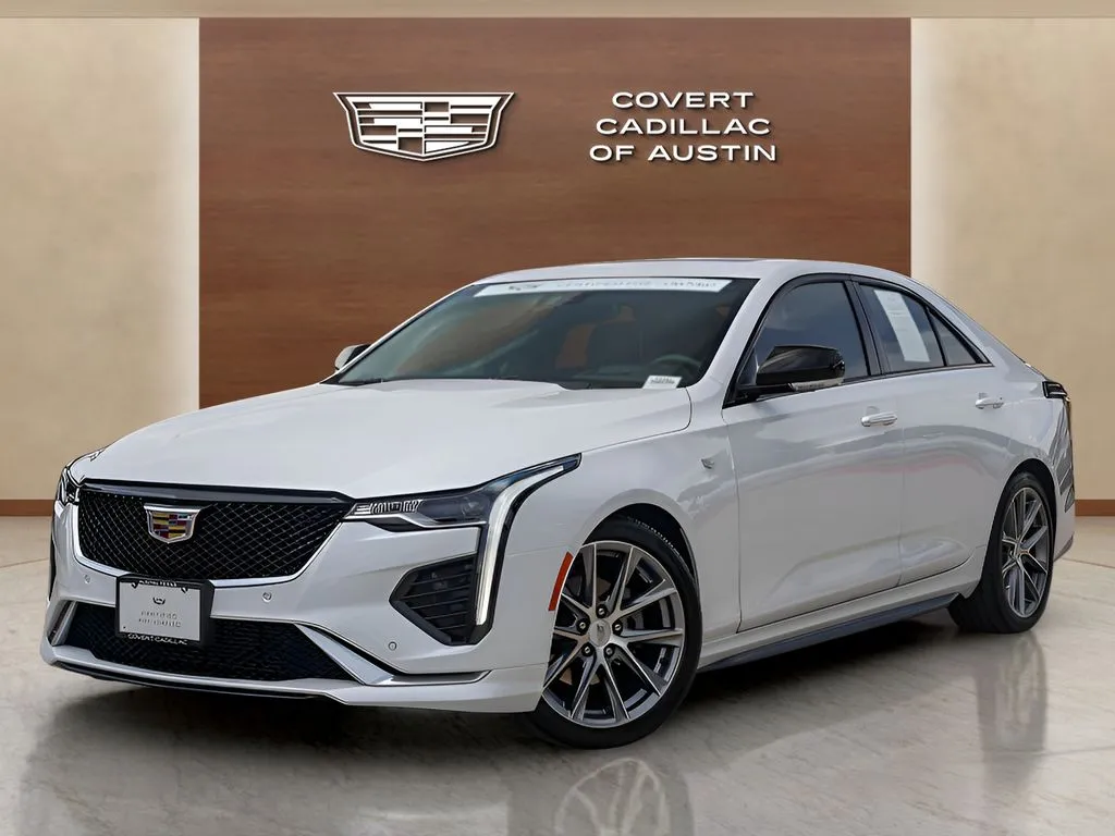White 2023 Cadillac CT4 Sport for sale in Austin, TX