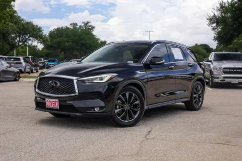 Black 2019 INFINITI QX50 LUXE for sale in Austin, TX