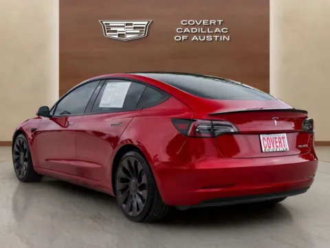 Another view of 2021 Tesla Model 3 Performance for sale in Austin, TX at Covert Cadillac