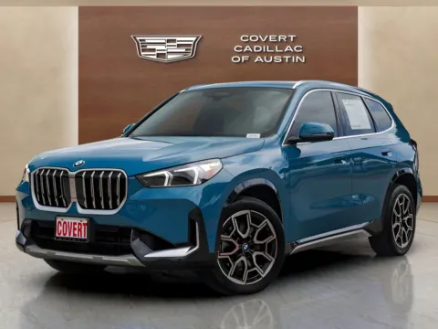 Blue 2025 BMW X1 xDrive28i for sale in Austin, TX
