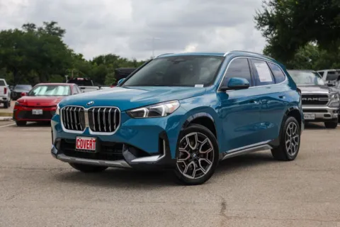 Blue 2025 BMW X1 xDrive28i for sale in Austin, TX
