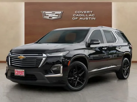 Black 2022 Chevrolet Traverse Premier for sale in Austin, TX