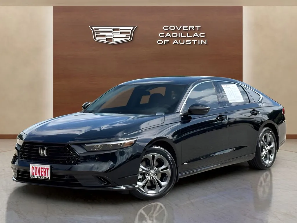 Black 2025 Honda Accord Hybrid EX-L for sale in Austin, TX