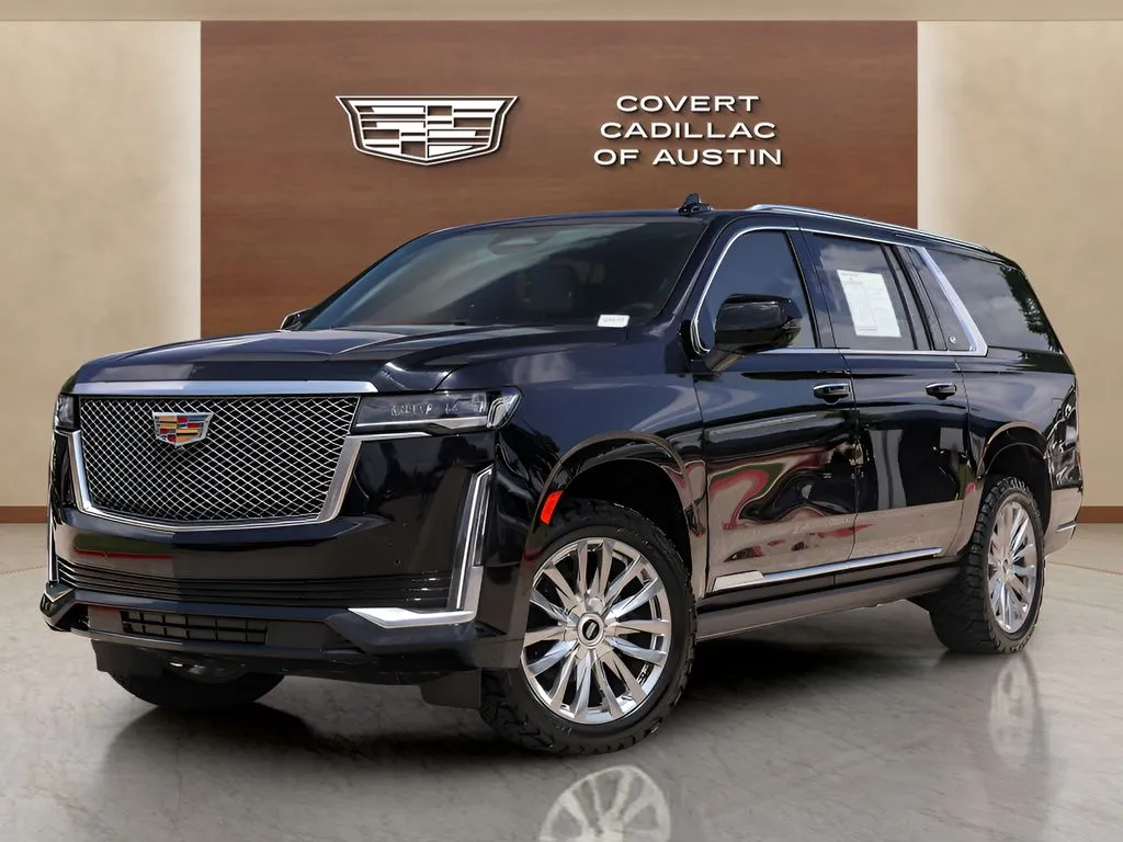 Black 2024 Cadillac Escalade ESV Premium for sale in Austin, TX