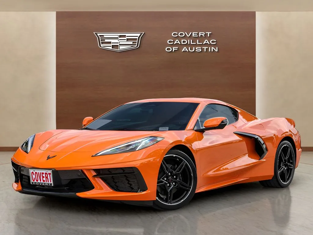 Orange 2024 Chevrolet Corvette Stingray for sale in Austin, TX