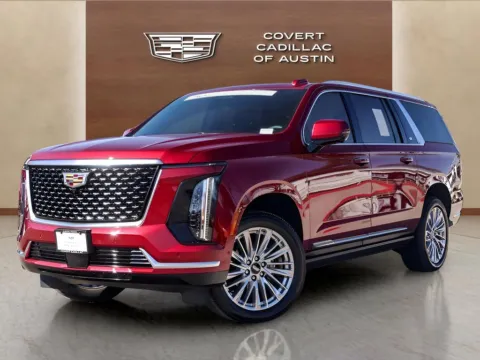 Red 2025 Cadillac Escalade ESV Premium for sale in Austin, TX