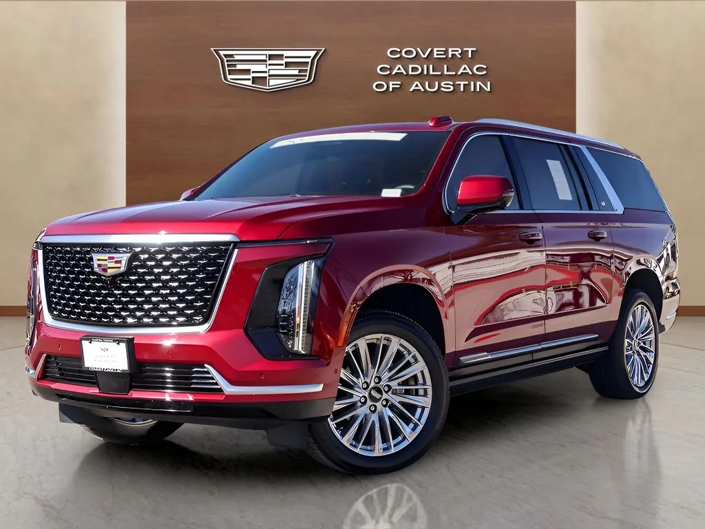 Red 2025 Cadillac Escalade ESV Premium for sale in Austin, TX