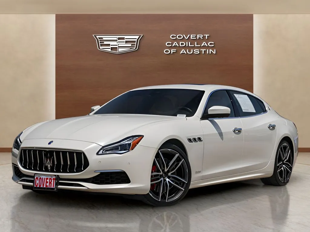 White 2019 Maserati Quattroporte GTS GranLusso for sale in Austin, TX