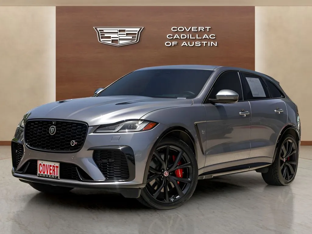 Gray 2023 Jaguar F-PACE SVR for sale in Austin, TX