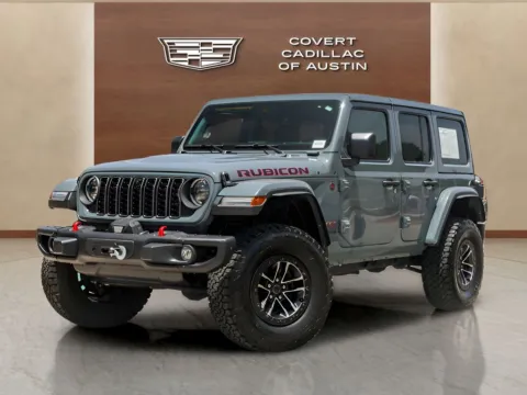 Gray 2024 Jeep Wrangler Rubicon X for sale in Austin, TX