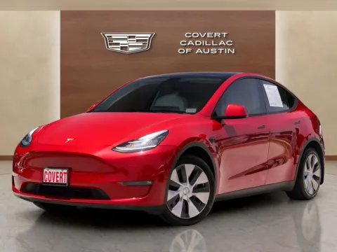Red 2023 Tesla Model Y Long Range for sale in Austin, TX