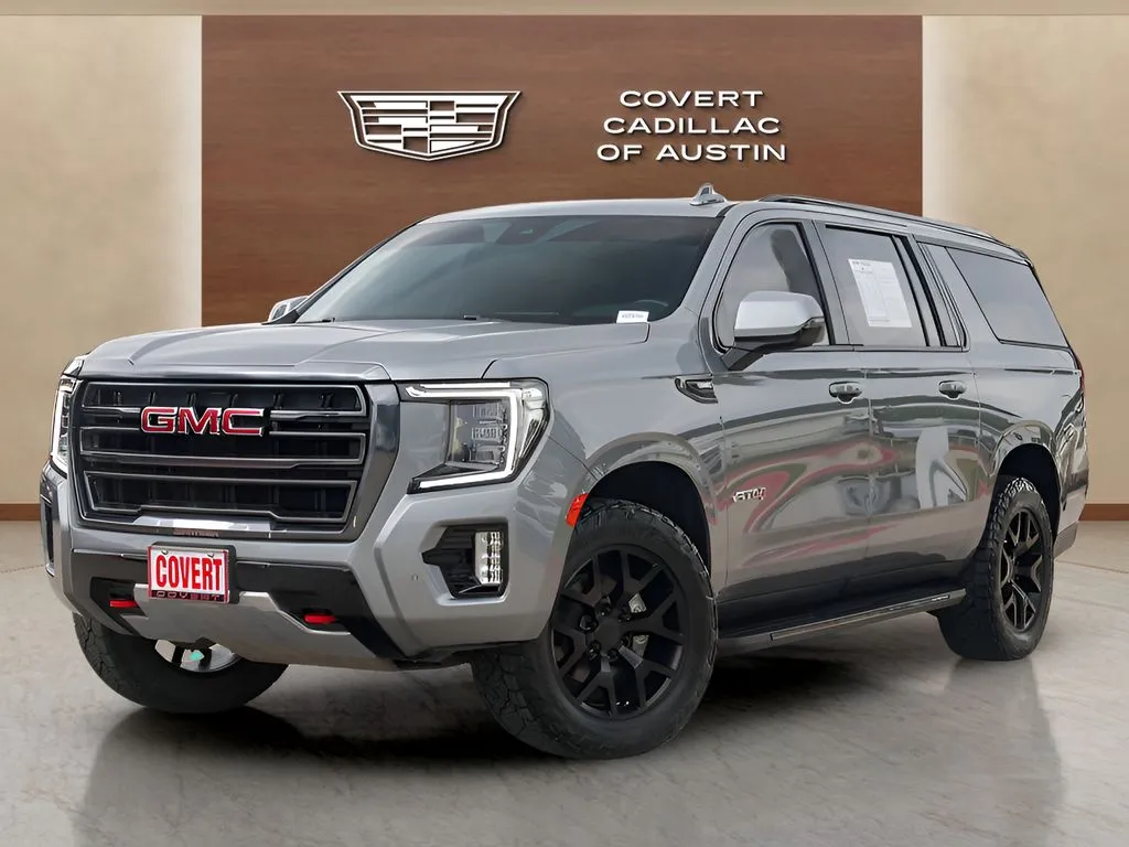 Gray 2023 GMC Yukon XL AT4 for sale in Austin, TX