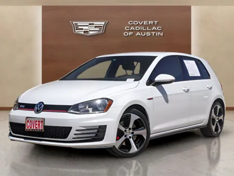 White 2017 Volkswagen Golf GTI S for sale in Austin, TX