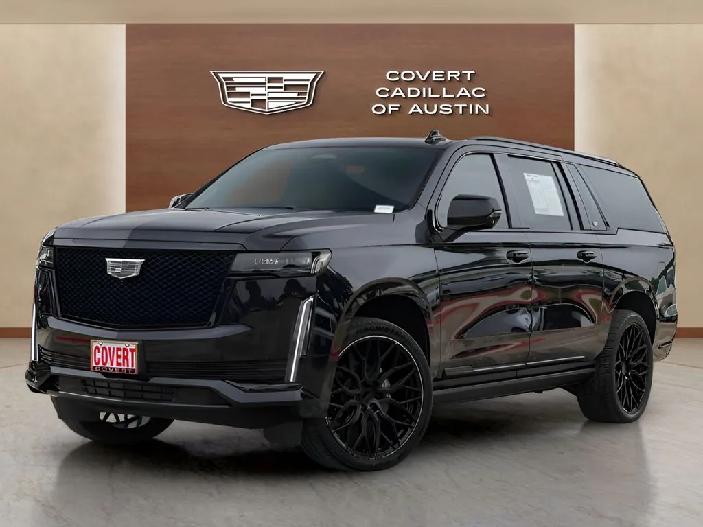 Black 2023 Cadillac Escalade ESV Sport Platinum for sale in Austin, TX