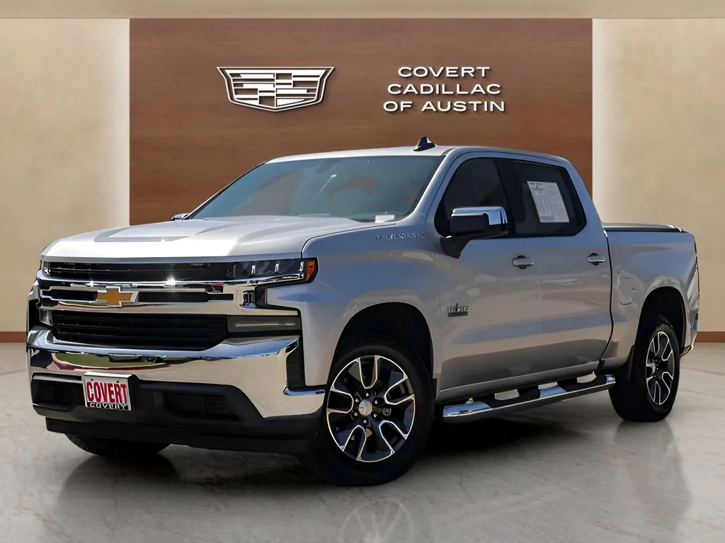 Silver 2020 Chevrolet Silverado 1500 LT for sale in Austin, TX