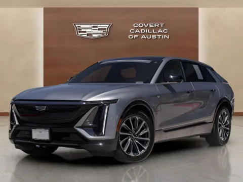 Silver 2024 Cadillac LYRIQ Sport for sale in Austin, TX
