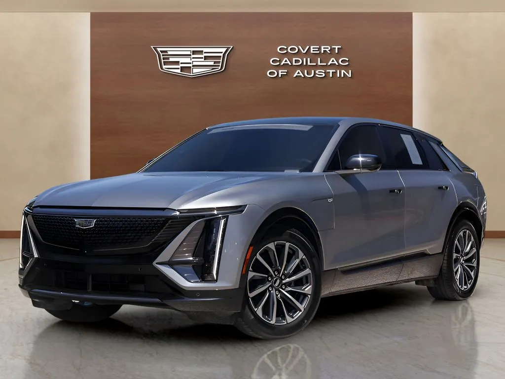 Silver 2024 Cadillac LYRIQ Sport for sale in Austin, TX
