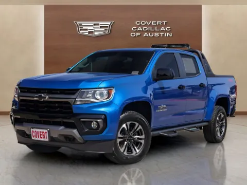 Blue 2022 Chevrolet Colorado Z71 for sale in Austin, TX