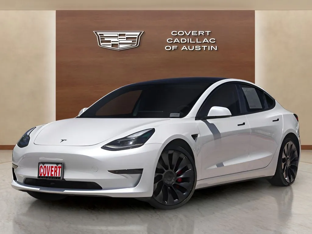 White 2023 Tesla Model 3 Performance for sale in Austin, TX