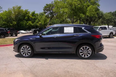 Photos of 2021 INFINITI QX50 LUXE for sale in Austin, TX at Covert Cadillac