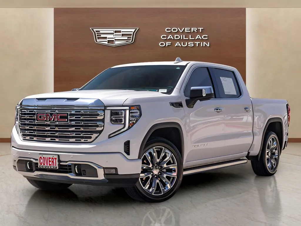 White 2023 GMC Sierra 1500 Denali for sale in Austin, TX