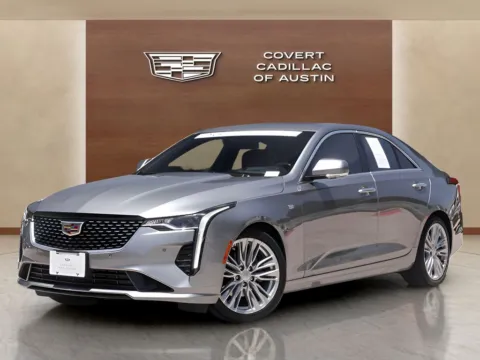 Silver 2023 Cadillac CT4 Premium Luxury for sale in Austin, TX