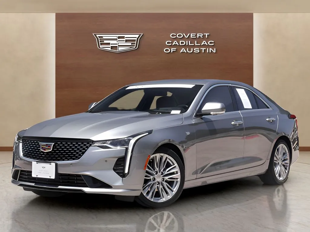 Silver 2023 Cadillac CT4 Premium Luxury for sale in Austin, TX