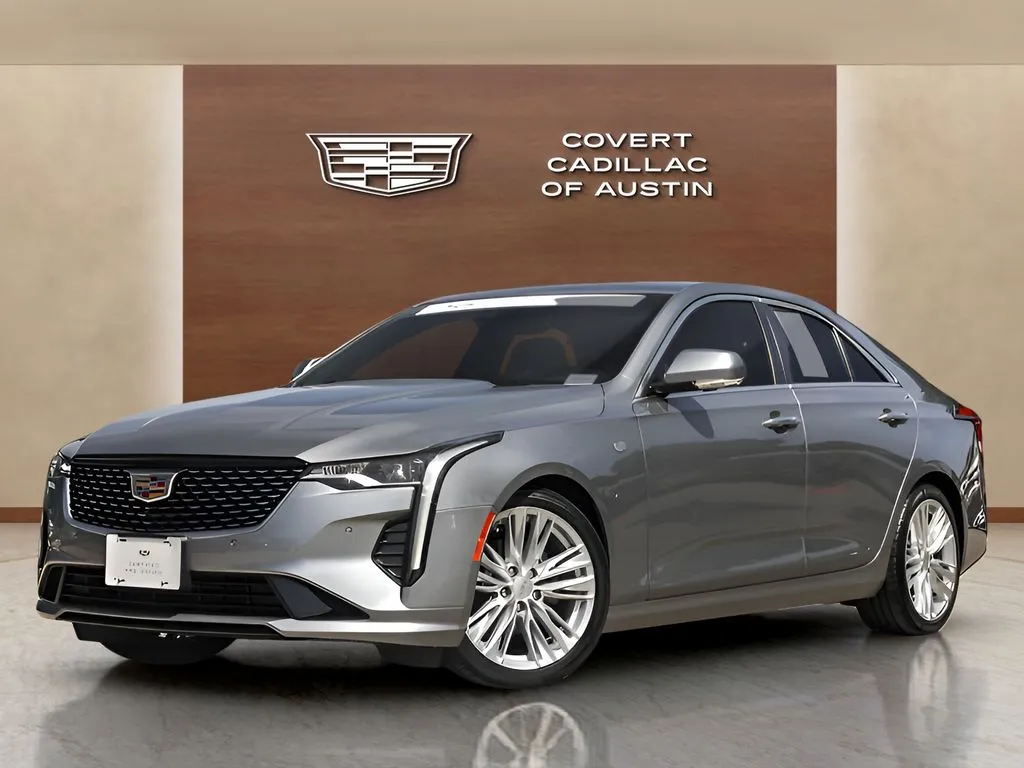 Silver 2023 Cadillac CT4 Premium Luxury for sale in Austin, TX