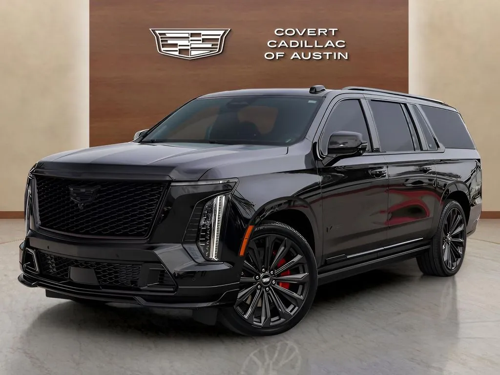 Black 2025 Cadillac Escalade ESV V-Series for sale in Austin, TX