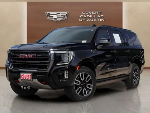 Black 2023 GMC Yukon XL AT4 for sale in Austin, TX
