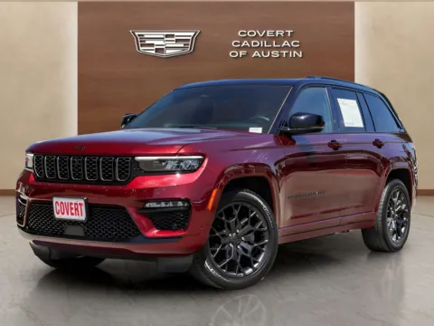 Red 2024 Jeep Grand Cherokee Summit Reserve for sale in Austin, TX