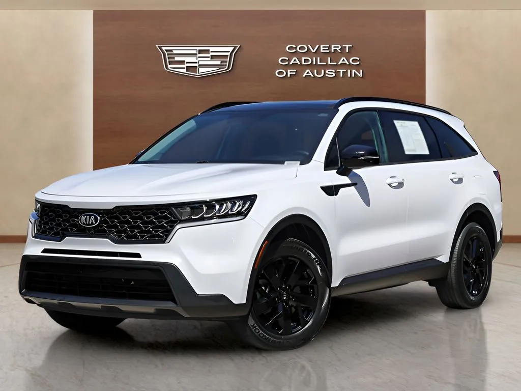 White 2021 Kia Sorento S for sale in Austin, TX