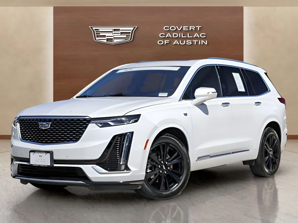 White 2022 Cadillac XT6 Premium Luxury for sale in Austin, TX