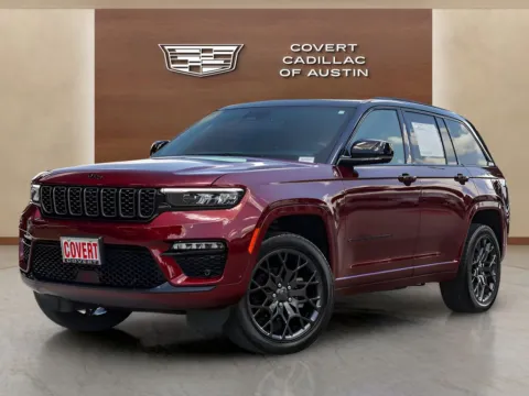 Red 2025 Jeep Grand Cherokee Summit Reserve for sale in Austin, TX