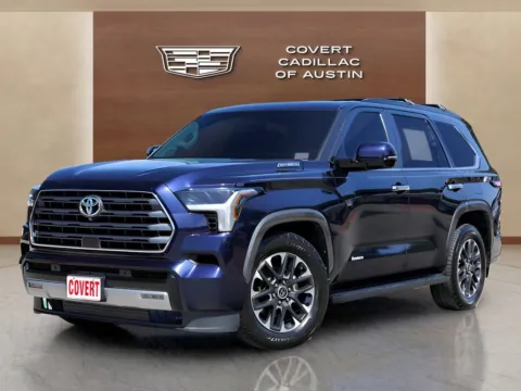 Blue 2023 Toyota Sequoia Limited for sale in Austin, TX