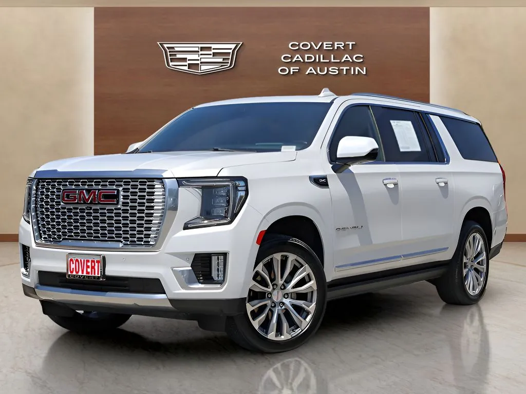 White 2021 GMC Yukon XL Denali for sale in Austin, TX