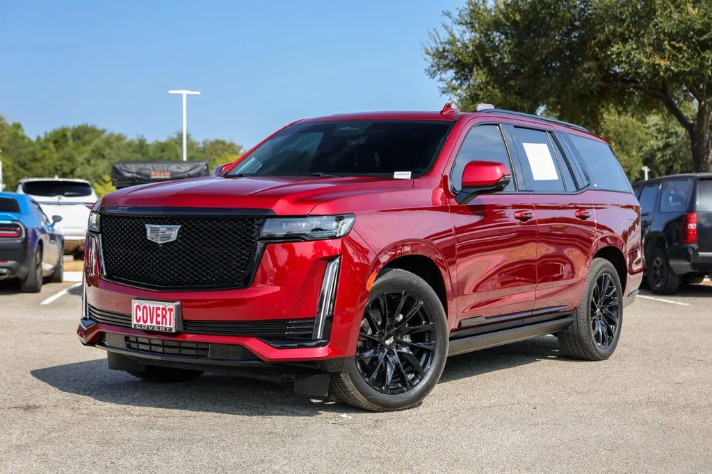 Red 2024 Cadillac Escalade Sport Platinum for sale in Austin, TX