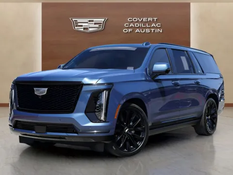 Blue 2026 Cadillac Escalade ESV Platinum Edition for sale in Austin, TX