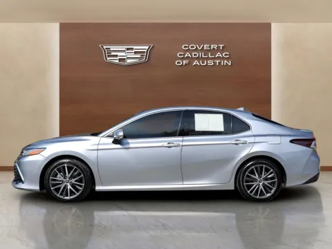 Photos of 2022 Toyota Camry Hybrid XLE for sale in Austin, TX at Covert Cadillac