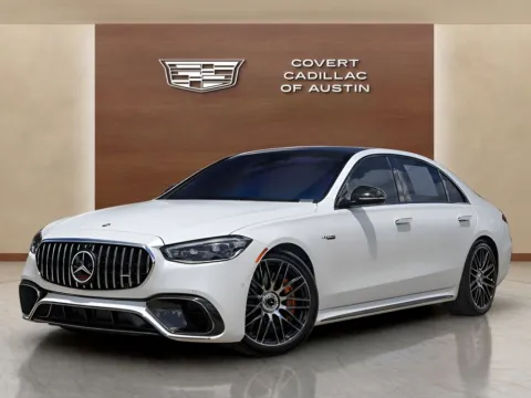 White 2024 Mercedes-Benz S-Class S 63 E AMG for sale in Austin, TX