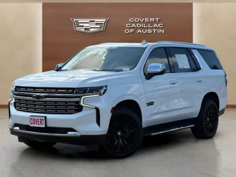 Blue 2021 Chevrolet Tahoe Premier for sale in Austin, TX