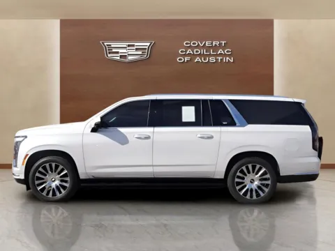 Photos of 2025 Cadillac Escalade ESV Premium Luxury Platinum for sale in Austin, TX at Covert Cadillac