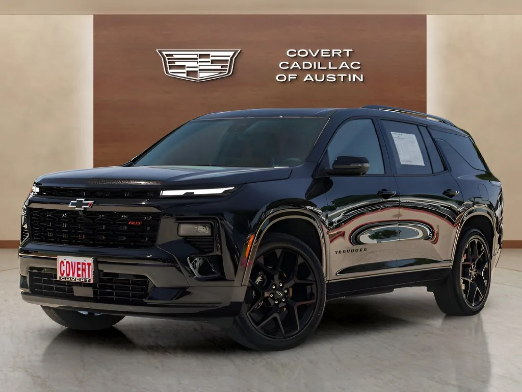 Black 2025 Chevrolet Traverse RS for sale in Austin, TX