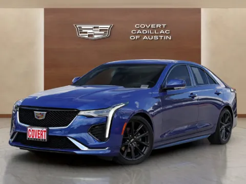 Blue 2023 Cadillac CT4 Sport for sale in Austin, TX